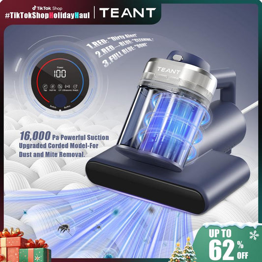Vacuum cleaner for dust-mite removal